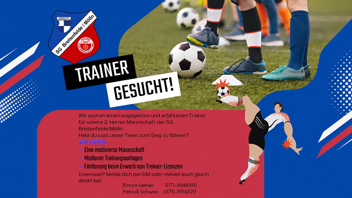 Fu&szlig;ball Trainer