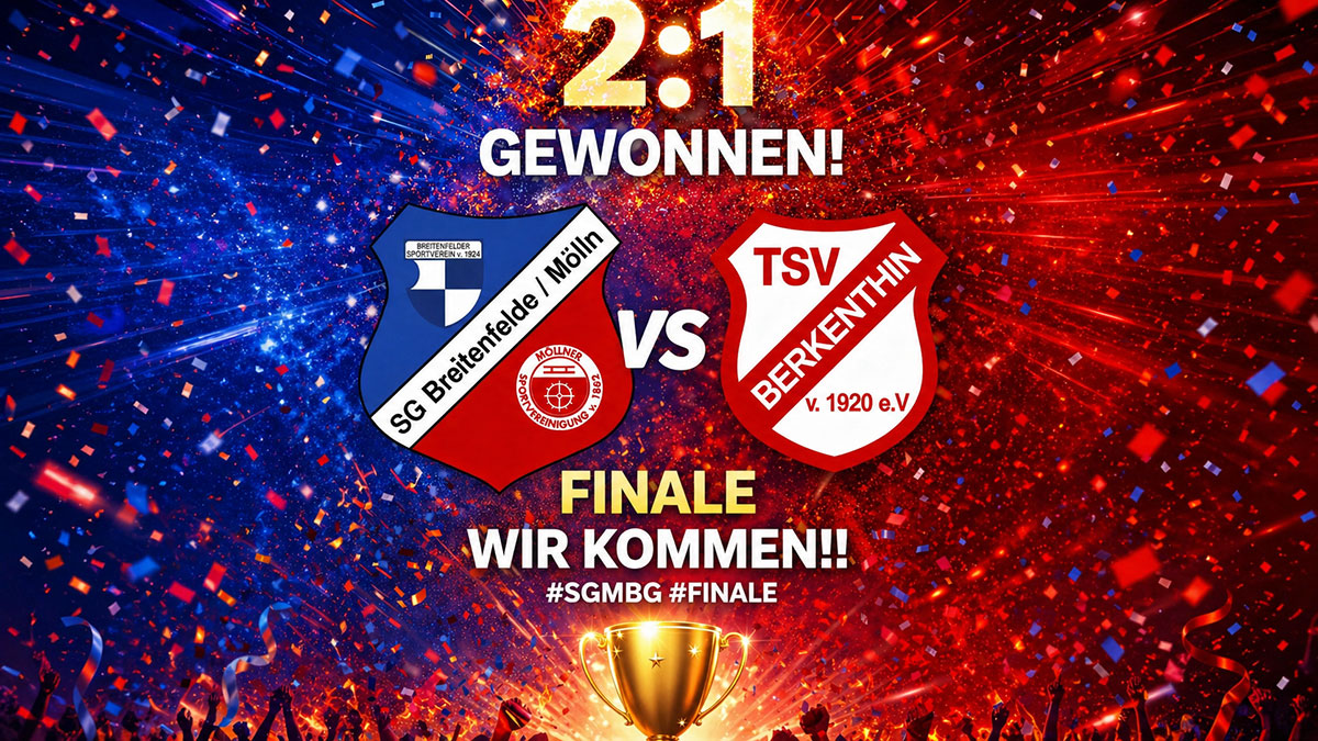SG MBG Halbfinale Sieg
